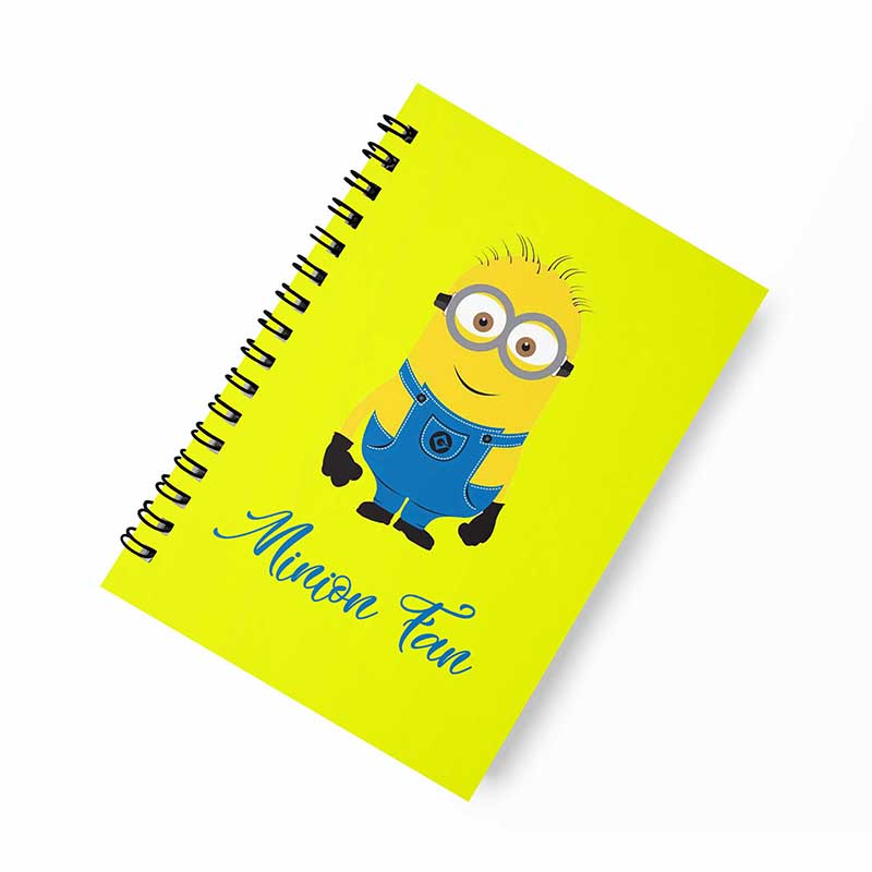 Minion Fan A5 Spiral Notebook – K L E N C H