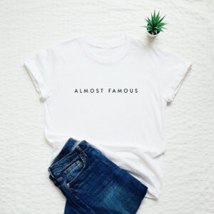 almost famous printed unisex t shirt